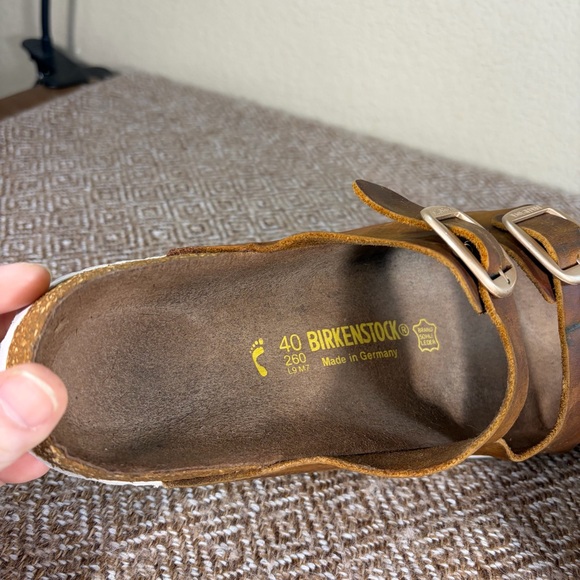 Birkenstock Arizona Big Buckle Sandals sz 40 US 9 Unisex GUC Casual Preppy Comfy - Picture 7 of 10